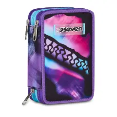 Astuccio 3 Zip Seven Pink Fusion 45pz