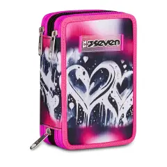 Astuccio 3 Zip Seven Plumpy Line Girl 45pz