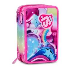 Astuccio 3 Zip SJ Gang Soft Pouch Girl 45 Pezzi