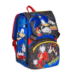 Sonic The Hedgehog Speed Zaino Scuola Sdoppiabile Big 24 Litri