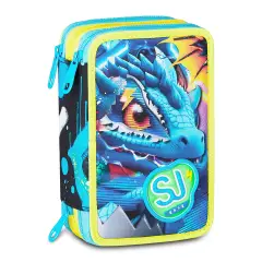 Astuccio Sj Gang Metal Dragon Boy 3 Zip 45 Pezzi