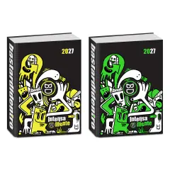 Bastardidentro Diario Standard 16 Mesi Superspecial Fluo Agenda Intensam