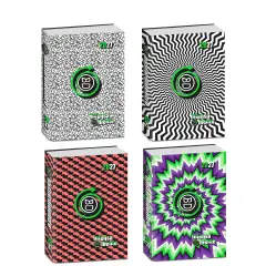 Bastardidentro Diario Pocket 16 Mesi Optical Agenda Intensamente