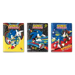 Sonic The Hedgehog Quaderno A4 Maxi 96/100 Rigatura 10m