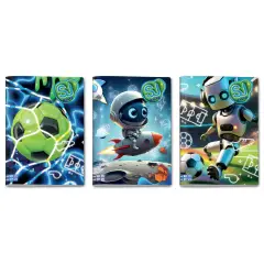 Sj Gang Wondrous Boy Quaderno A4 Maxi 96/100 Rigatura 10m