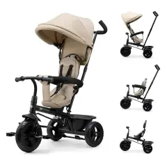 Triciclo Kinderkraft Freeway 2 Evolutivo Girevole 360° Beige