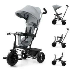 Triciclo Kinderkraft Freeway 2 Evolutivo Girevole 360° Grey