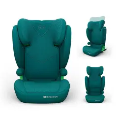 Seggiolino Auto Kinderkraft Junior Fix 2 Plus I-size Green 100-150cm