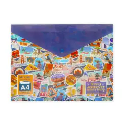 Legami - Fold & Order Cartelletta Portadocumenti Travel Tema Viaggio