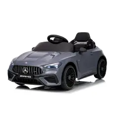 Auto Elettrica Per Bambini Mercedes Cle Benz Grigia