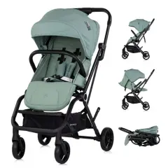 Passeggino Go Twist con Seduta Girevole 360° – Reclinabile, Leggero e Compatto fino a 22 kg