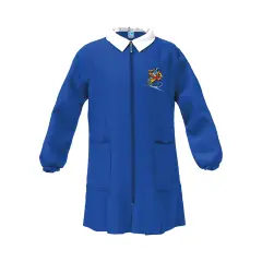Grembiule Bambino Scuola Zip Game Blu 11 Anni