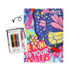 Tinta Unita Young Diario 10 Mesi Con Cover E Accessori Be Kind