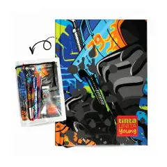 Tinta Unita Young Boy Diario 12 Mesi Con Cover E Accessori Auto