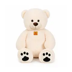 Peluche Orso Panna "Bianchino" 80cm