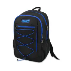 Smemo Zaino Large Black Blue
