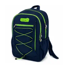 Smemo Zaino Large Navy Lime