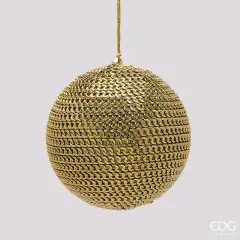 Pallina di Natale Chain Oro EDG Ø 12 cm