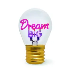 Legami - Bulb Fiction Lampada Da Tavolo A Forma Di Lampadina Dream Big