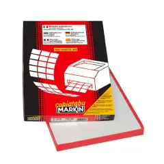 Etichette Bianche Adesive Universali mm. 105x148 400 Pezzi