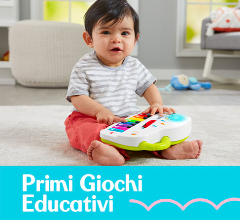 primi giochi educativi fisher price